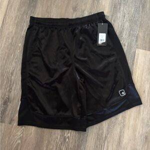 Men's And1 Black Athletic Shorts - Performance Training Sz Med NWT